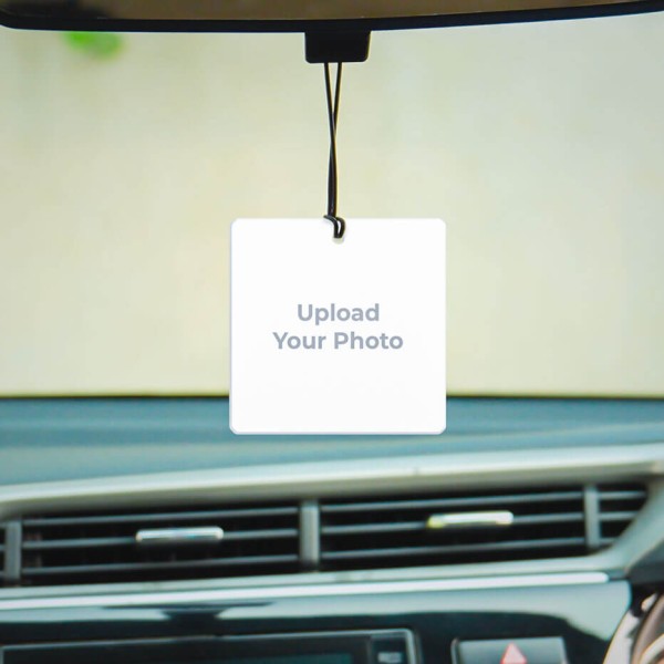 Custom Square Acrylic Car Hanging