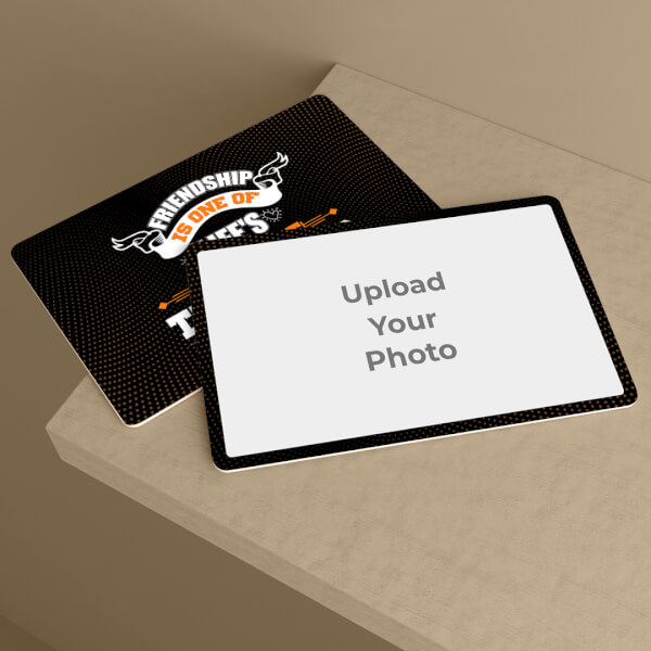 Custom Friendship Quote Design Wallet Card