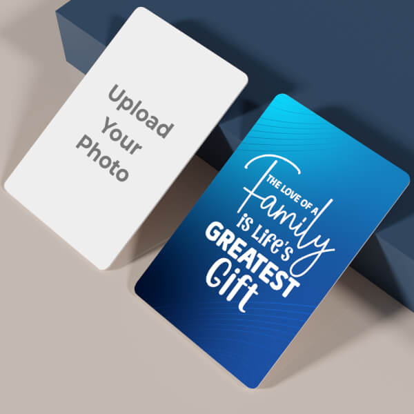 Custom The Love of A Family Design Wallet Card