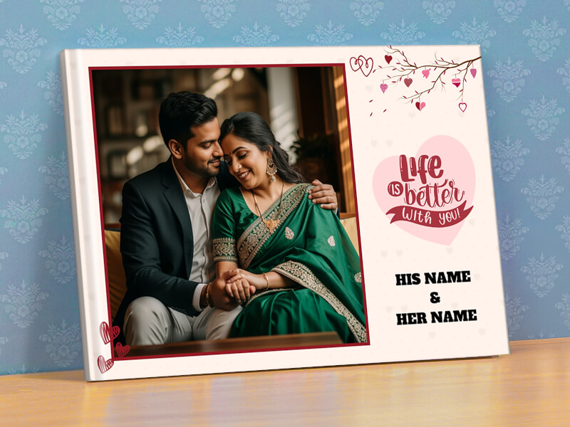 Explore Personalized Life is Better With You Photobook