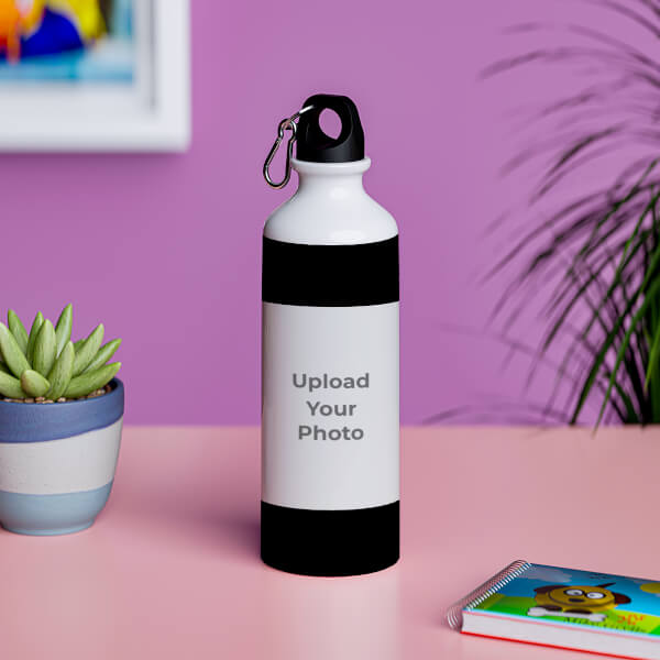 Custom Your sipper bottle with two picture upload-Printshoppy Sipper Bottles
