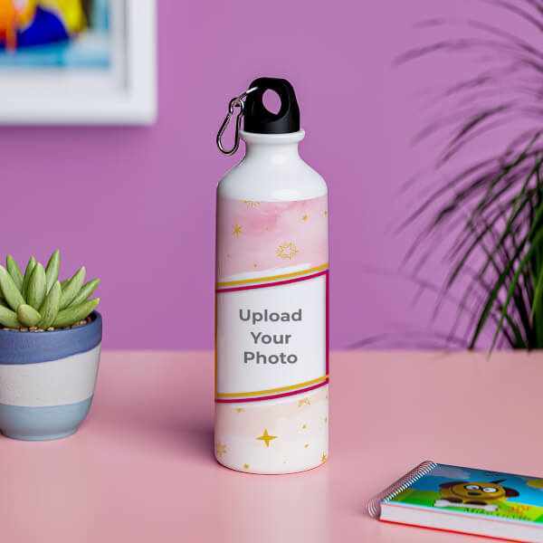 Custom Princess with name and photo design sipper bottle-Printshoppy Sipper Bottles