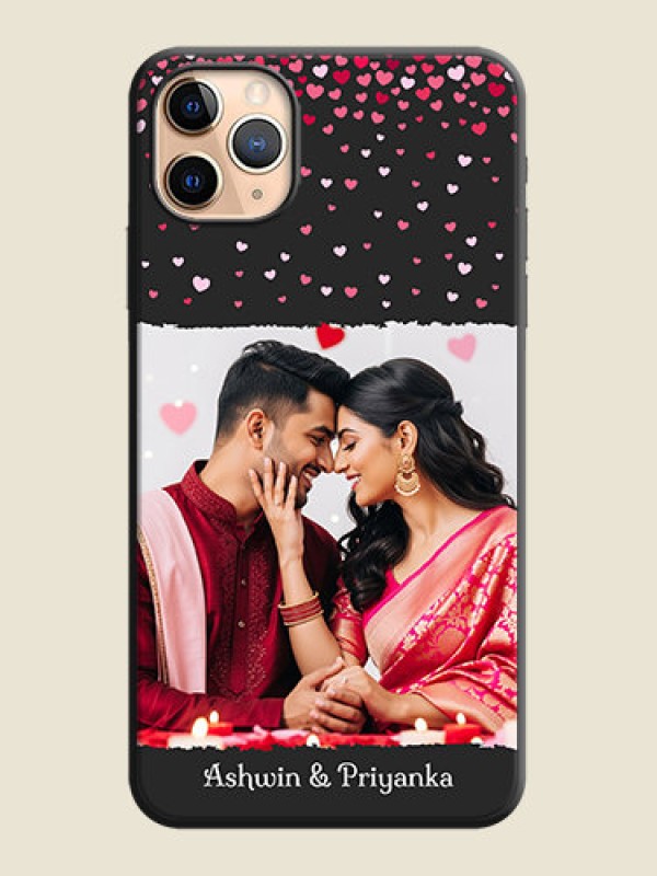 Custom Fall in Love with Your Partner  - Photo on Space Black Soft Matte Phone Cover - iPhone 11 Pro Max