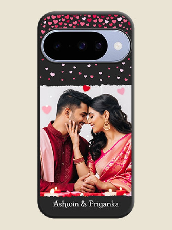 Custom Fall in Love with Your Partner on Photo On Space Black Custom Soft Matte Mobile Back Cover - Google Pixel 10 5G