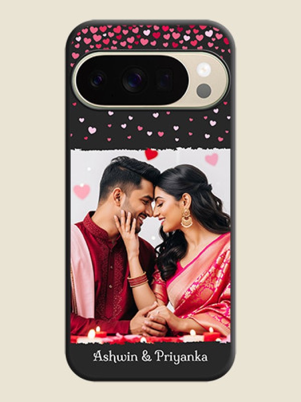 Custom Fall in Love with Your Partner on Photo On Space Black Custom Soft Matte Mobile Back Cover - Google Pixel 10 Pro 5G