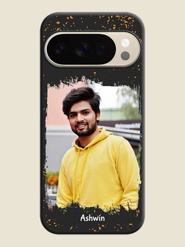 Custom Spray Free Design on Photo On Space Black Custom Soft Matte Mobile Back Cover - Google Pixel 10 Pro 5G