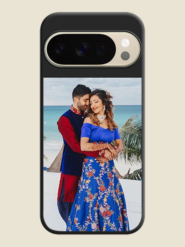 Custom Image Upload With Space Black Color On Custom Soft Matte Mobile Back Cover - Google Pixel 10 Pro 5G