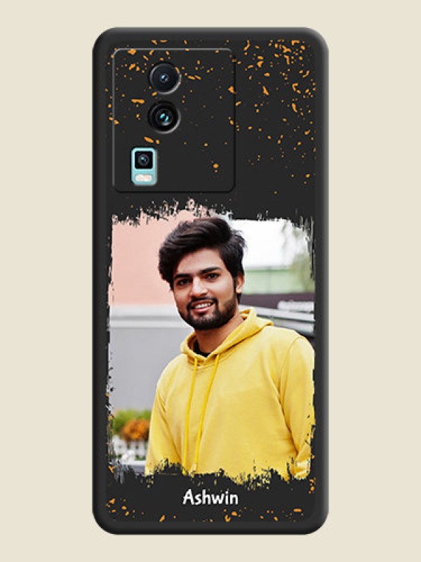 Custom Spray Free Design on Photo on Space Black Soft Matte Phone Cover - iQOO Neo 7 5G