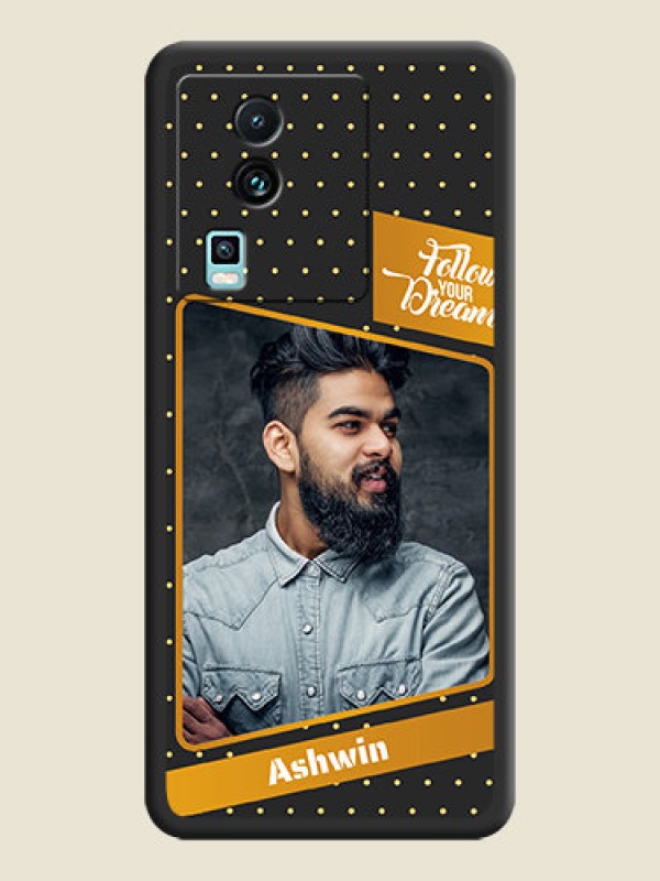 Custom Follow Your Dreams with White Dots on Space Black Custom Soft Matte Phone Cases -iQOO Neo 7 Pro 5G