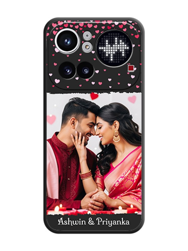 Custom Fall in Love with Your Partner on Photo On Space Black Custom Soft Matte Mobile Back Cover - Nothing Phone 4A Pro 5G