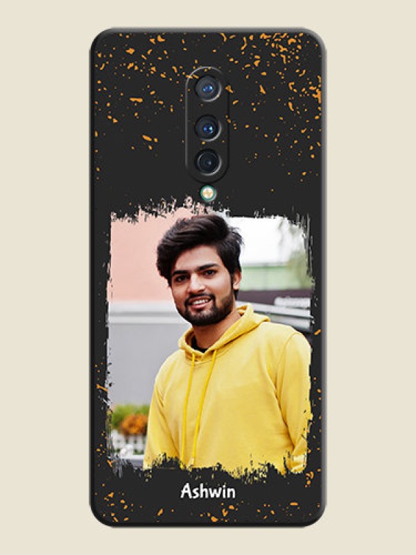 Custom Spray Free Design - Photo on Space Black Soft Matte Phone Cover - OnePlus 8