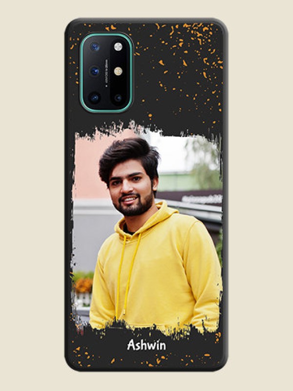 Custom Spray Free Design on Photo on Space Black Soft Matte Phone Cover - OnePlus 8T