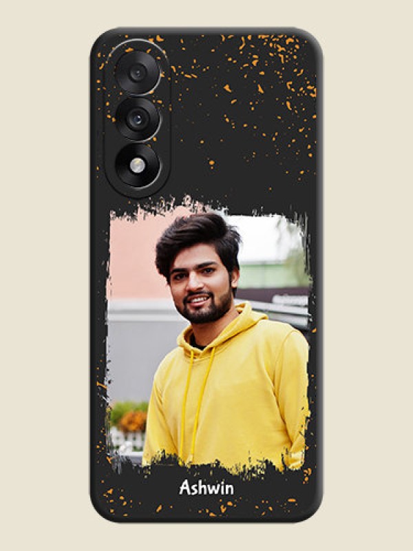 Custom Spray Free Design on Photo On Space Black Custom Soft Matte Mobile Back Cover - OnePlus Nord 5 5G