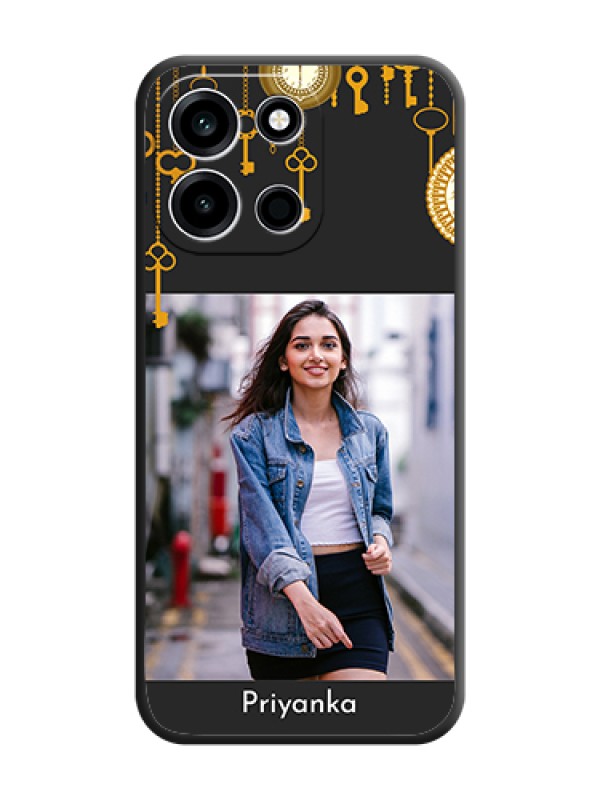 Custom Decorative Design with Text On Space Black Custom Soft Matte Mobile Back Cover - OnePlus Nord 6 5G