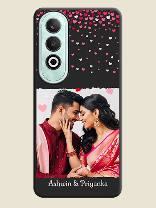 Custom Fall in Love with Your Partner - Photo on Space Black Soft Matte Phone Cover - OnePlus Nord CE 4
