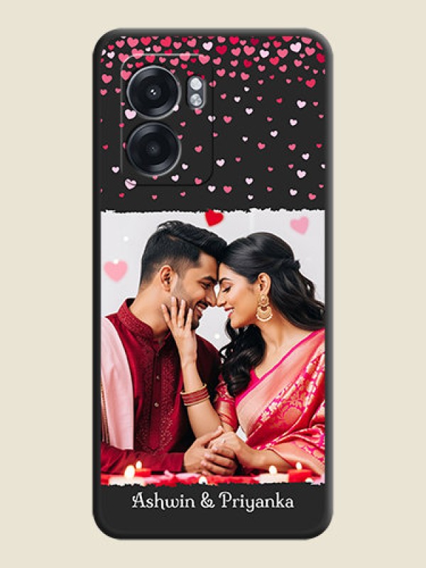 Custom Fall in Love with Your Partner  on Photo on Space Black Soft Matte Phone Cover - Oppo K10 5G