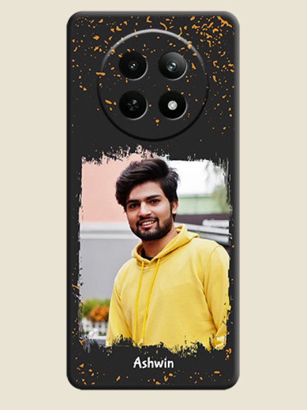 Custom Spray Free Design - Photo on Space Black Soft Matte Phone Cover - Realme C65 5G