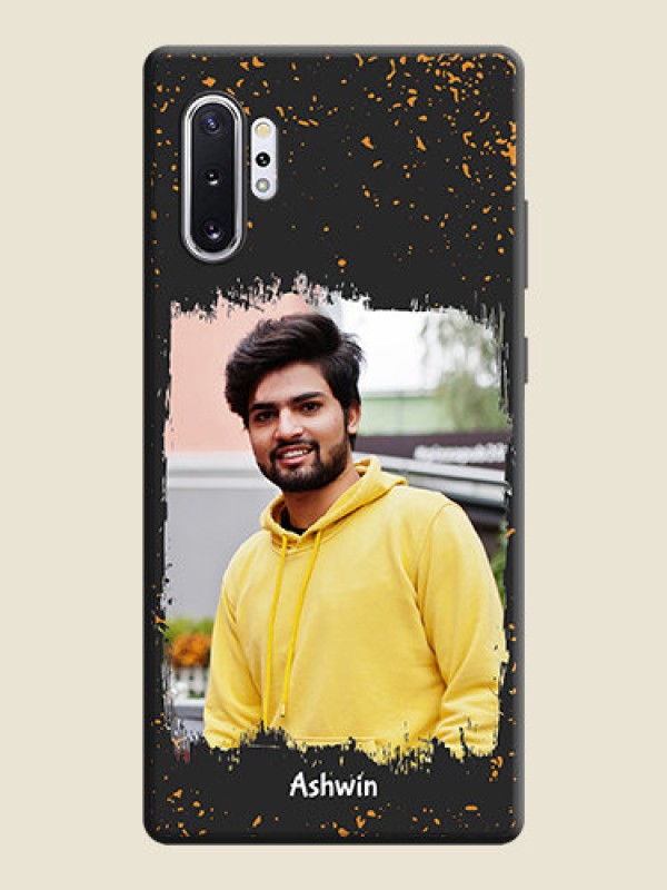 Custom Spray Free Design - Photo on Space Black Soft Matte Phone Cover - Galaxy Note 10 Plus