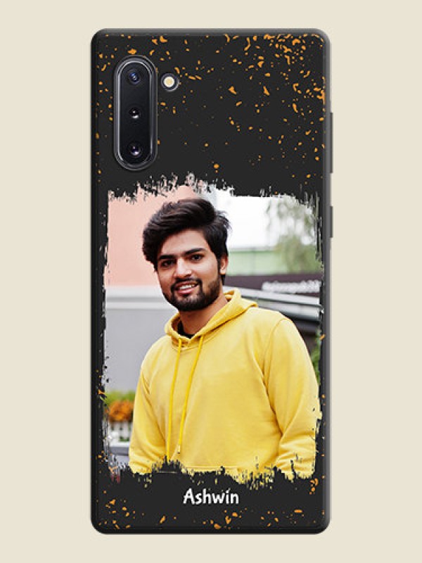 Custom Spray Free Design - Photo on Space Black Soft Matte Phone Cover - Galaxy Note 10
