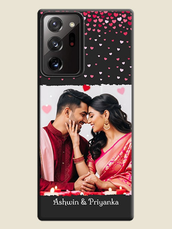Custom Fall in Love with Your Partner  - Photo on Space Black Soft Matte Phone Cover - Galaxy Note 20 Ultra