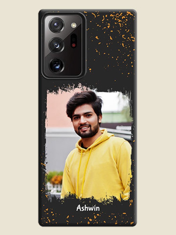Custom Spray Free Design - Photo on Space Black Soft Matte Phone Cover - Galaxy Note 20 Ultra