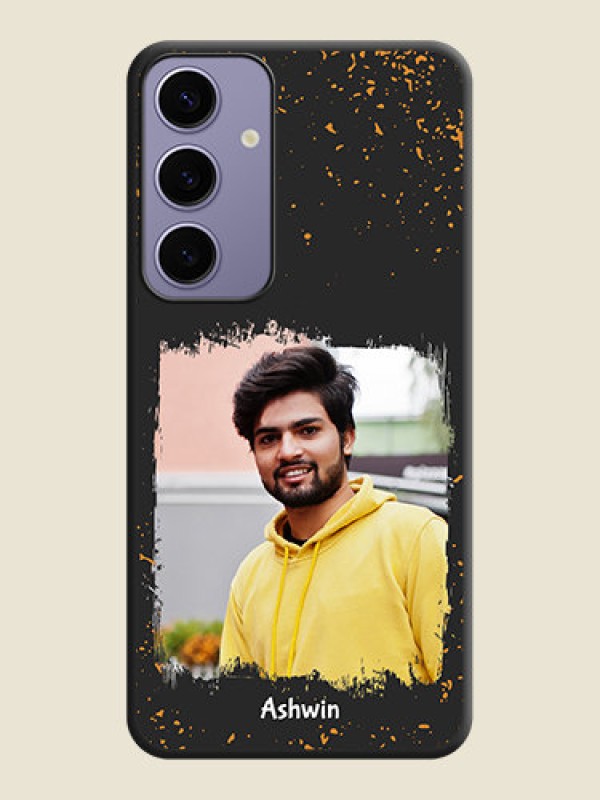 Custom Spray Free Design - Photo on Space Black Soft Matte Phone Cover - Galaxy S24 Plus 5G