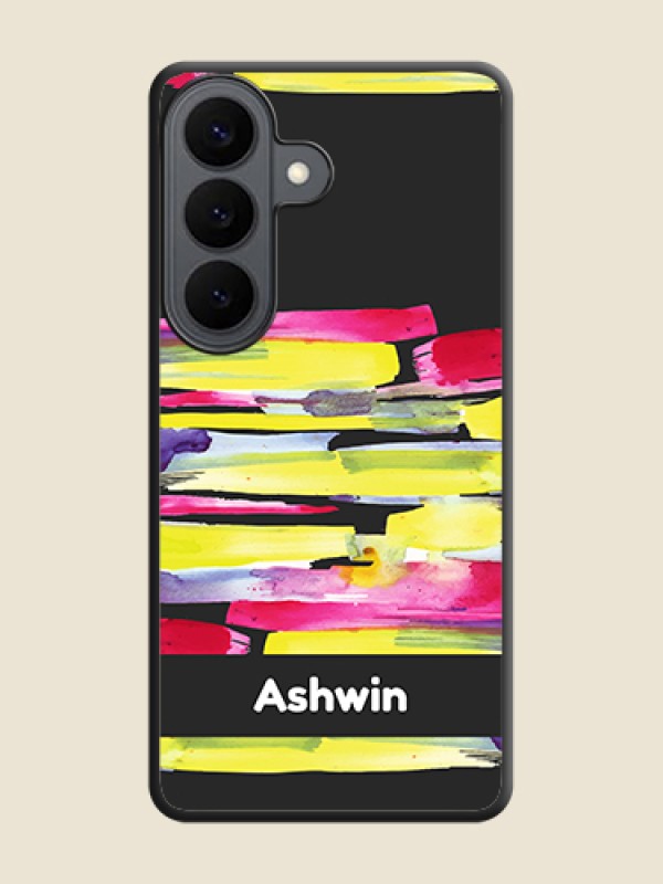 Custom Brush Coloured On Space Black Custom Soft Matte Mobile Back Cover - Samsung Galaxy S26 5G