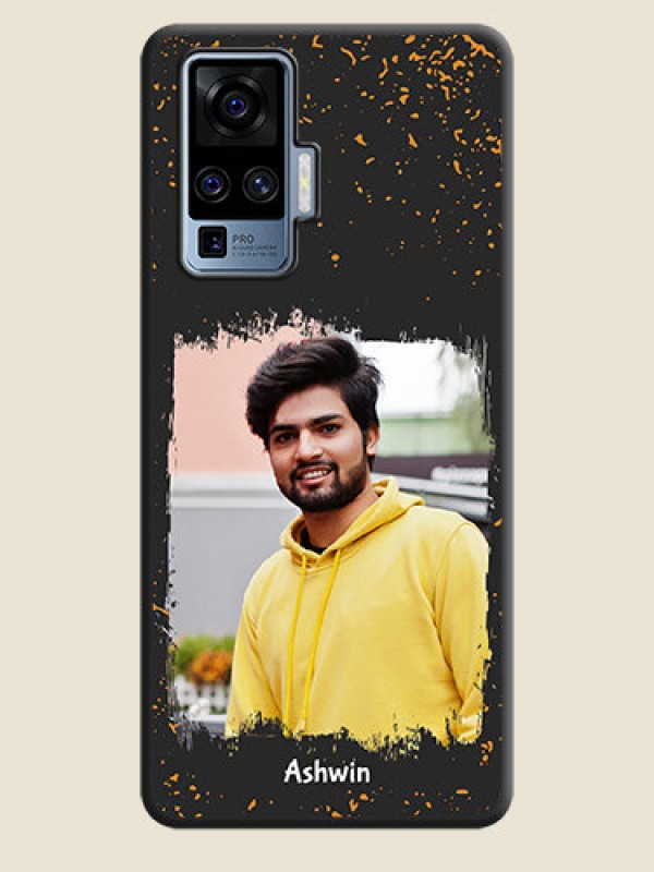 Custom Spray Free Design - Photo on Space Black Soft Matte Phone Cover - Vivo X50 Pro 5G