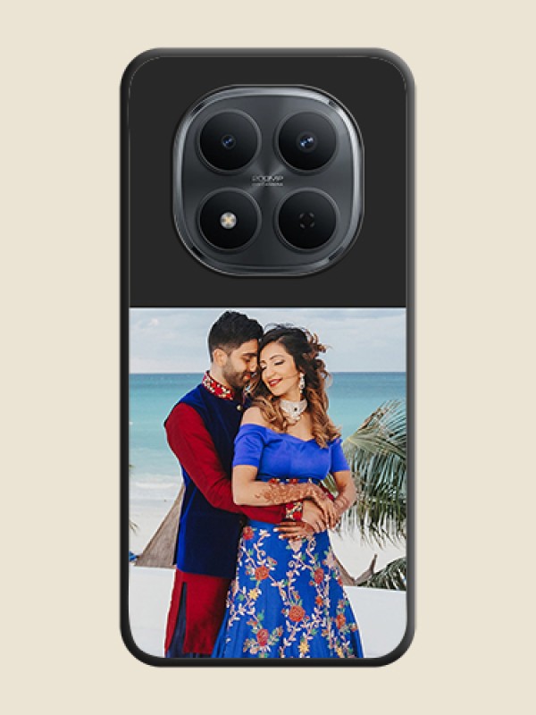 Custom Image Upload With Space Black Color On Custom Soft Matte Mobile Back Cover - Xiaomi Redmi Note 15 Pro 5G