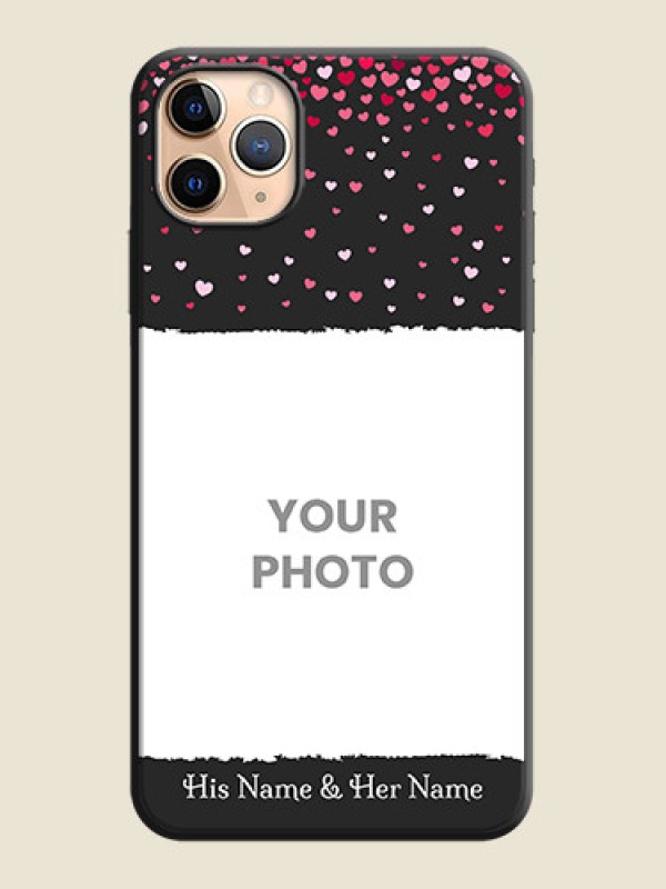 Custom Fall in Love with Your Partner  - Photo on Space Black Soft Matte Phone Cover - iPhone 11 Pro Max - alternate view