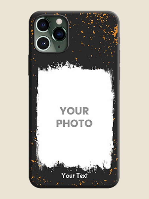 Custom Spray Free Design - Photo on Space Black Soft Matte Phone Cover - iPhone 11 Pro - alternate view