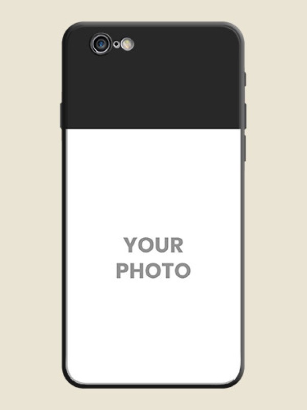 Custom Image Upload With Space Black Color On Custom Soft Matte Mobile Back Cover - iPhone 6 Plus - alternate view