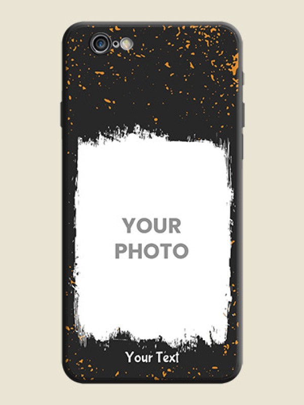 Custom Spray Free Design - Photo on Space Black Soft Matte Phone Cover - iPhone 6S Plus - alternate view