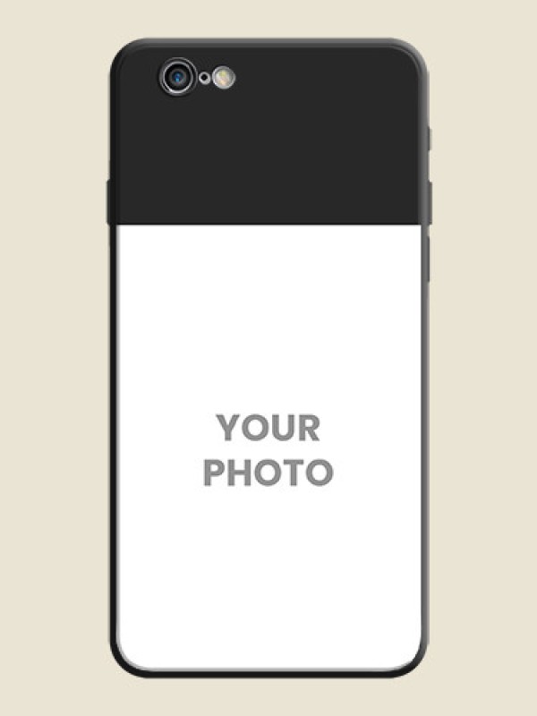 Custom Image Upload With Space Black Color On Custom Soft Matte Mobile Back Cover - iPhone 6S Plus - alternate view