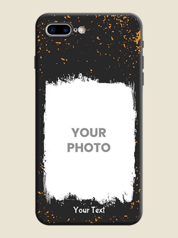 Custom Spray Free Design - Photo on Space Black Soft Matte Phone Cover - iPhone 8 Plus - alternate view