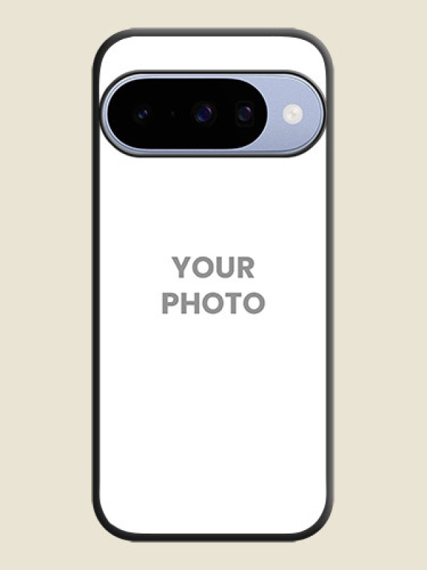 Custom Full Single Pic Upload On Space Black Custom Soft Matte Mobile Back Cover - Google Pixel 10 5G - alternate view