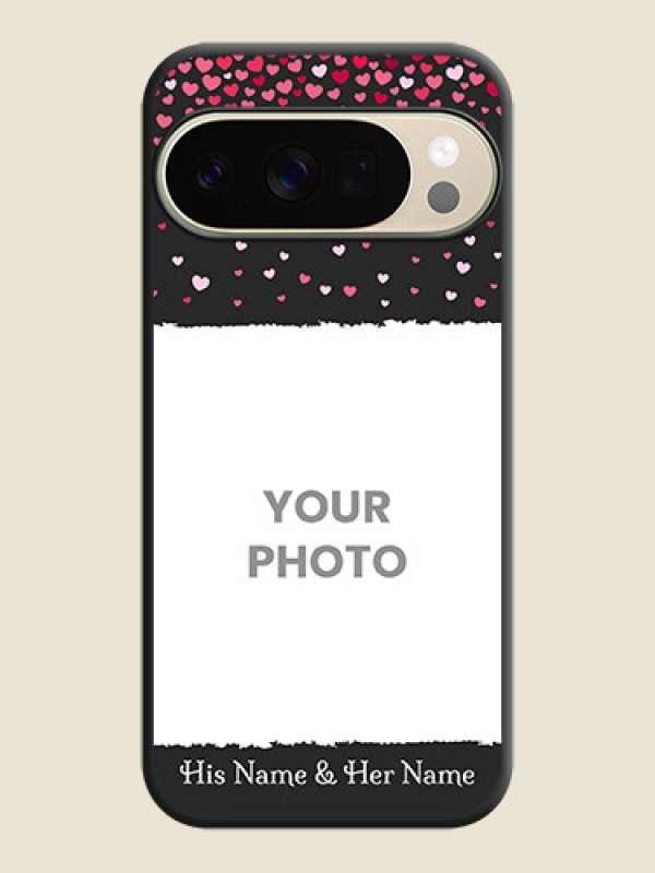 Custom Fall in Love with Your Partner on Photo On Space Black Custom Soft Matte Mobile Back Cover - Google Pixel 10 Pro 5G - alternate view