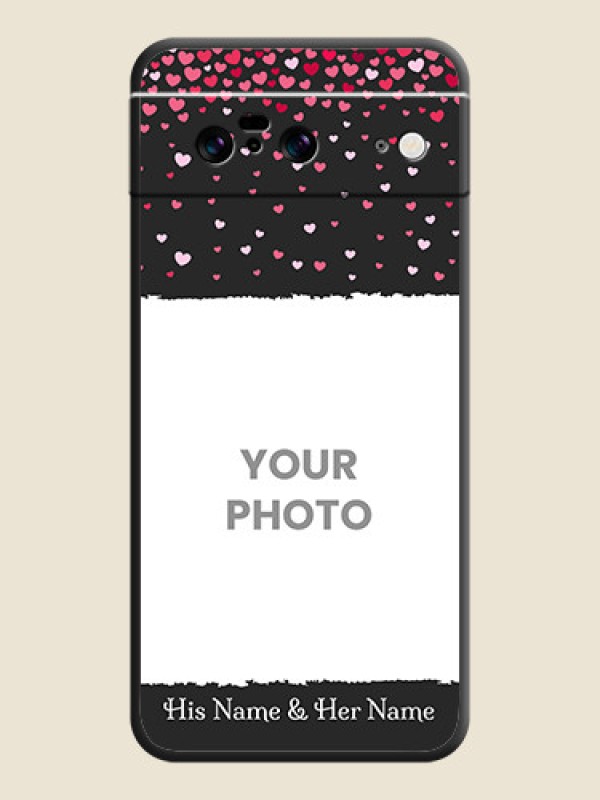 Custom Fall in Love with Your Partner on Photo On Space Black Custom Soft Matte Mobile Back Cover - Pixel 8 5G - alternate view