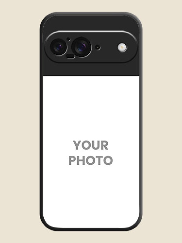 Custom Image Upload With Space Black Color On Custom Soft Matte Mobile Back Cover - Google Pixel 9 5G - alternate view