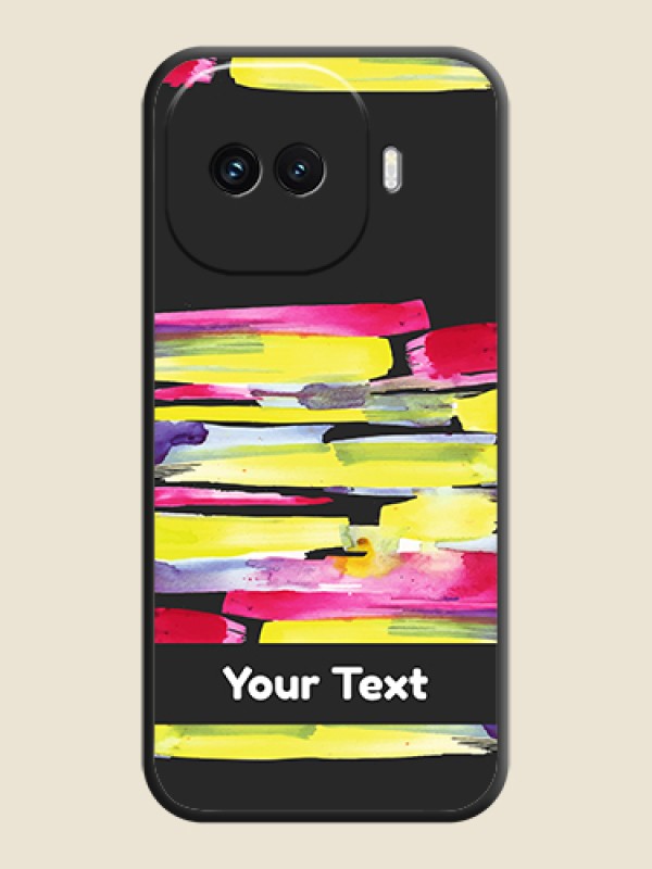 Custom Brush Coloured On Space Black Custom Soft Matte Mobile Back Cover - iQOO 15R 5G - alternate view