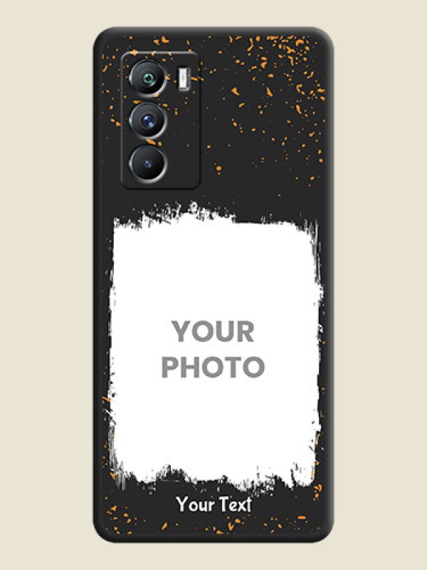 Custom Spray Free Design on Photo on Space Black Soft Matte Phone Cover - iQOO 9 Se 5G - alternate view