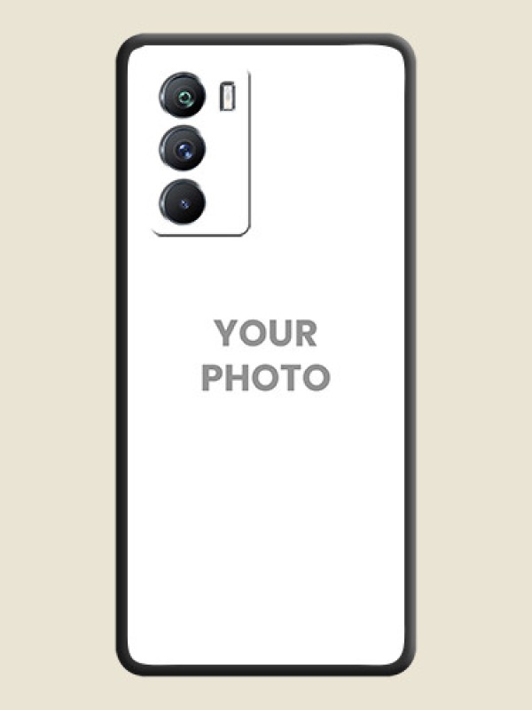 Custom Full Single Pic Upload On Space Black Personalized Soft Matte Phone Covers -Iqoo 9 Se 5G - alternate view