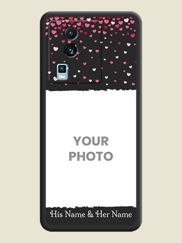 Custom Fall in Love with Your Partner  - Photo on Space Black Soft Matte Phone Cover -iQOO Neo 7 Pro 5G - alternate view