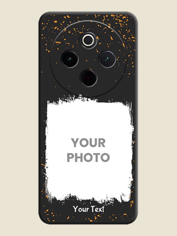 Custom Spray Free Design on Photo On Space Black Custom Soft Matte Mobile Back Cover - iQOO Z10 5G - alternate view