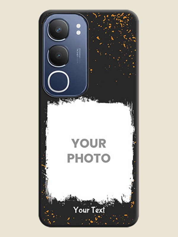 Custom Spray Free Design on Photo On Space Black Custom Soft Matte Mobile Back Cover - iQOO Z10 Lite - alternate view
