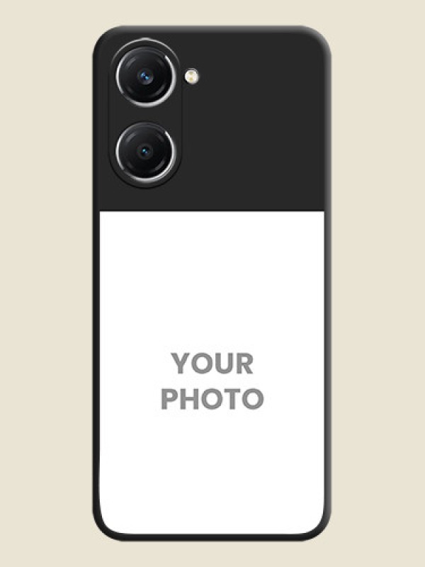 Custom Image Upload With Space Black Color On Custom Soft Matte Mobile Back Cover - Iqoo Z9 Lite 5G - alternate view