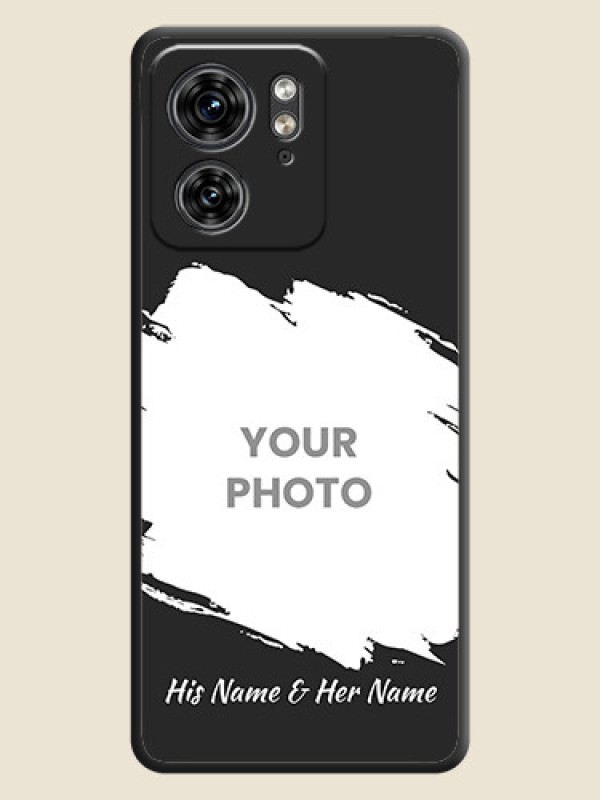 Custom Grunge Brush Strokes - Photo on Space Black Soft Matte Back Cover - Edge 40 - alternate view