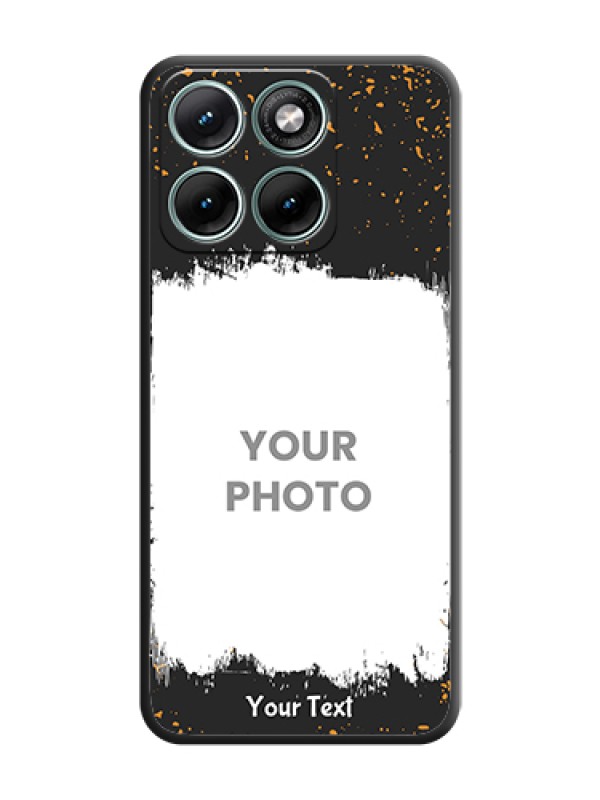 Custom Spray Free Design on Photo On Space Black Custom Soft Matte Mobile Back Cover - Motorola Edge 70 Fusion - alternate view