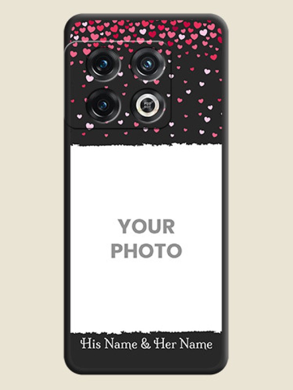 Custom Fall in Love with Your Partner  on Photo on Space Black Soft Matte Phone Cover - OnePlus 10 Pro 5G - alternate view