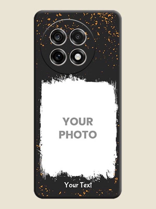 Custom Spray Free Design on Photo On Space Black Custom Soft Matte Mobile Back Cover - OnePlus 13R 5G - alternate view